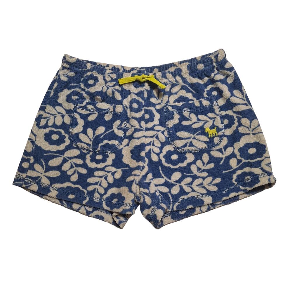 Mini Boden floral print towelling shorts